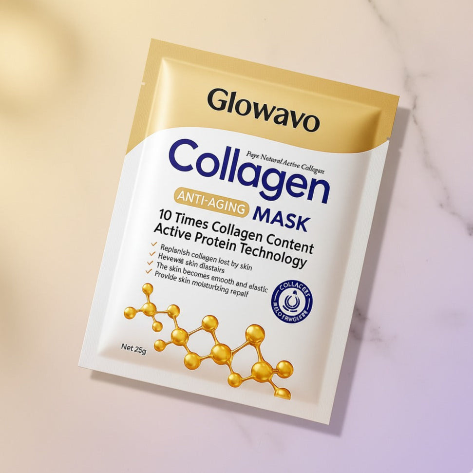 10 Pc Collagen Facial Mask