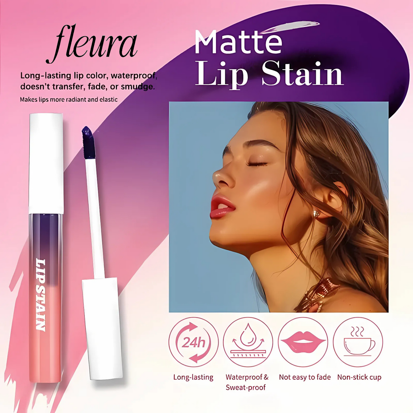 Buy 1 Get 2: Fleura™ Lip Stain Masque